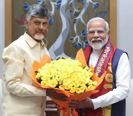 आंध्र प्रदेश के मुख्यमंत्री ने प्रधानमंत्री मोदी को ‘असाधारण उपलब्धि’ के लिए बधाई दी