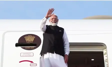 क्या प्रधानमंत्री मोदी ओमान से स्वदेश लौट आए? डिप्टी पीएम सईद ने विदाई में 'नमस्ते' किया