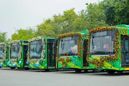 भोपाल में 26 जुलाई से इलेक्ट्रिक बसों का मुफ्त यात्री ट्रायल, 15 अगस्त तक निशुल्क सफर