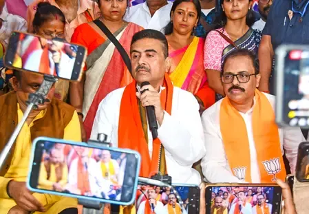 बिहार के नतीजे अगले साल पश्चिम बंगाल चुनाव में भाजपा को ऑक्सीजन प्रदान करेंगे: सुवेंदु अधिकारी