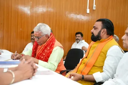 बिहार विधान परिषद चुनाव : भाजपा के अरविंद शर्मा ने भरा नामांकन, एनडीए के नेता रहे मौजूद