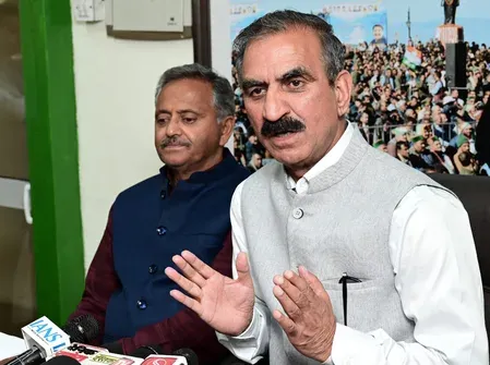 किशाऊ बांध पर सुक्खू का BJP पर हमला: 'वे राज्य के हितों से करते समझौता, हमने ₹600 करोड़ सालाना बचाए'