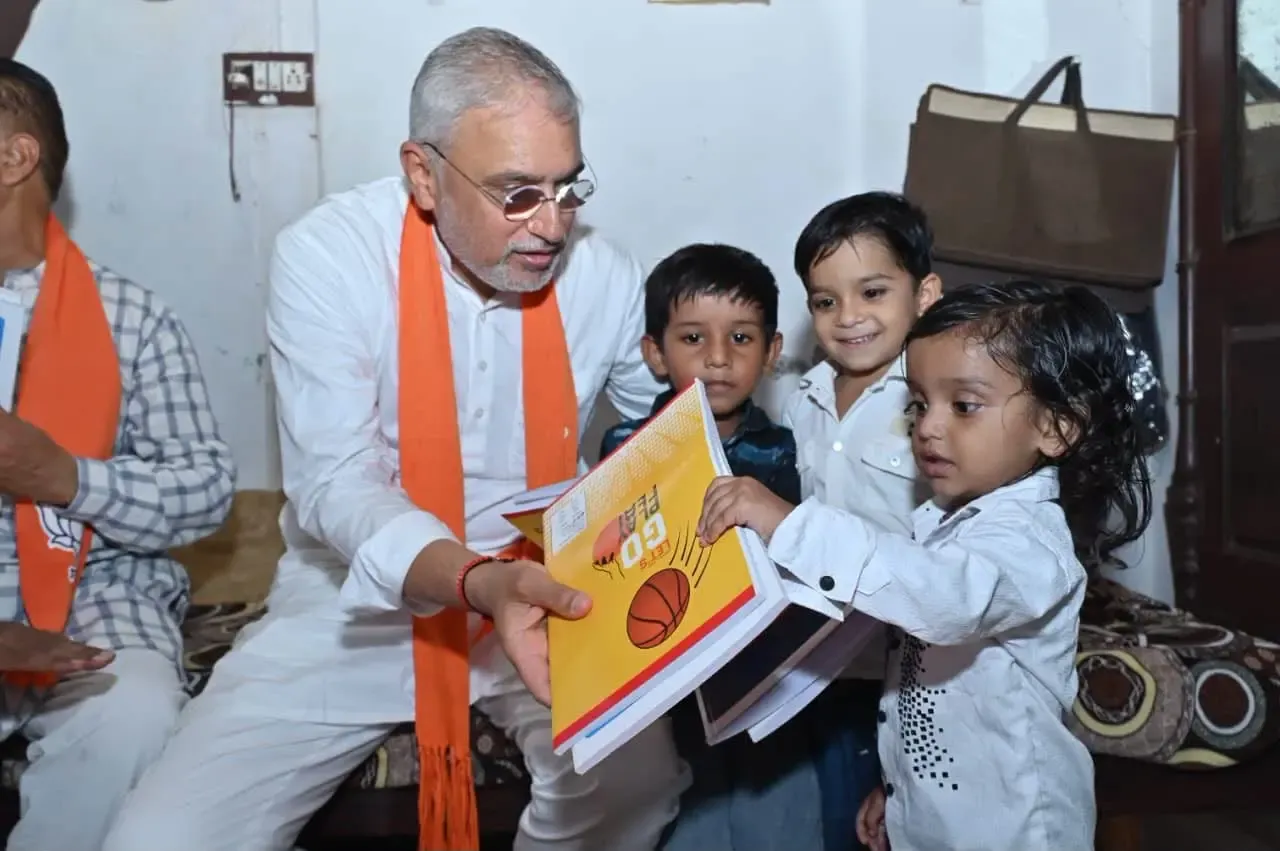 गुजरात भाजपा का 'सेवा मारू योगदान' अभियान 2 अक्टूबर तक, मोदी के 25 वर्षों के सार्वजनिक जीवन को समर्पित