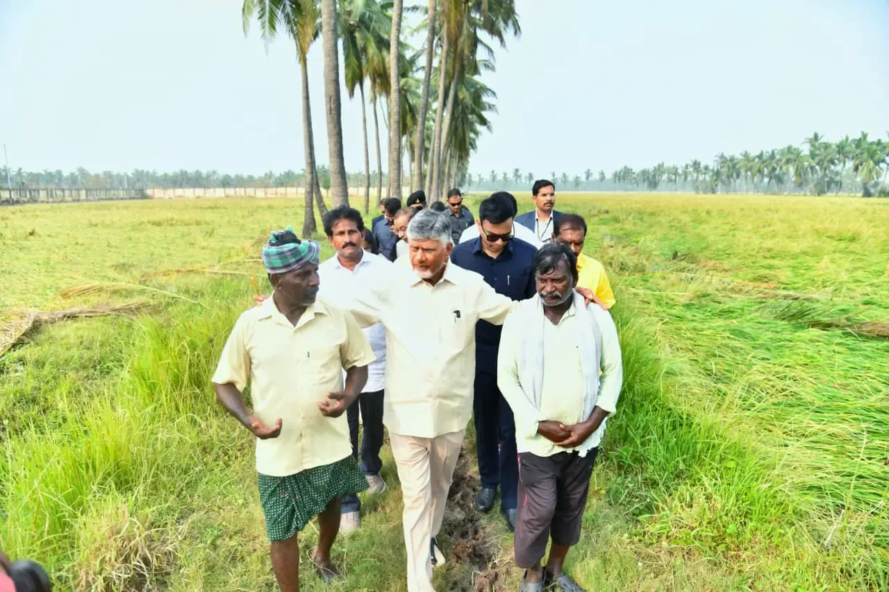 चक्रवात अर्नब: CM चंद्रबाबू नायडू का किसानों को भरोसा, ₹4,600 करोड़ नुकसान का अनुमान केंद्र को भेजा