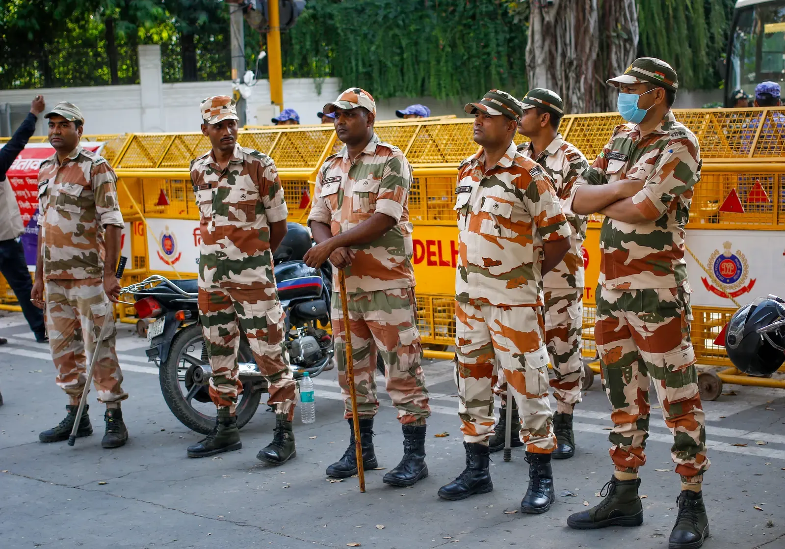 सीजेपी प्रदर्शन से पहले दिल्ली पुलिस अलर्ट: नई दिल्ली 20 जोन में बँटी, 4 किमी दायरे में इंटरनेट बंद