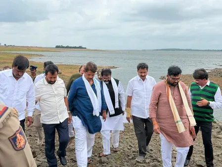 केआरएस जलाशय संकट: भाजपा का आरोप — कर्नाटक सरकार ने सूखे की कोई तैयारी नहीं की, किसानों से बैठक भी नहीं