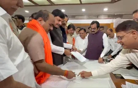 मध्य प्रदेश राज्यसभा: भाजपा ने ओबीसी नेता महेश केवट को तीसरी सीट के लिए उतारा, क्रॉस-वोटिंग पर टिकी नज़र
