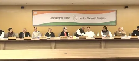 एआईसीसी मुख्यालय में सीडब्ल्यूसी की बैठक जारी; सीएम सिद्धारमैया, शशि थरूर मौजूद