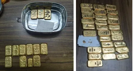 डीआरआई की देशव्यापी कार्रवाई: 27 किलो से अधिक तस्करी का विदेशी सोना जब्त, 12 गिरफ्तार