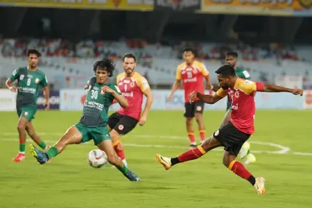 डूरंड कप 2025 : ईस्ट बंगाल ने पहले मैच में साउथ यूनाइटेड एफसी को 5-0 से हराया 