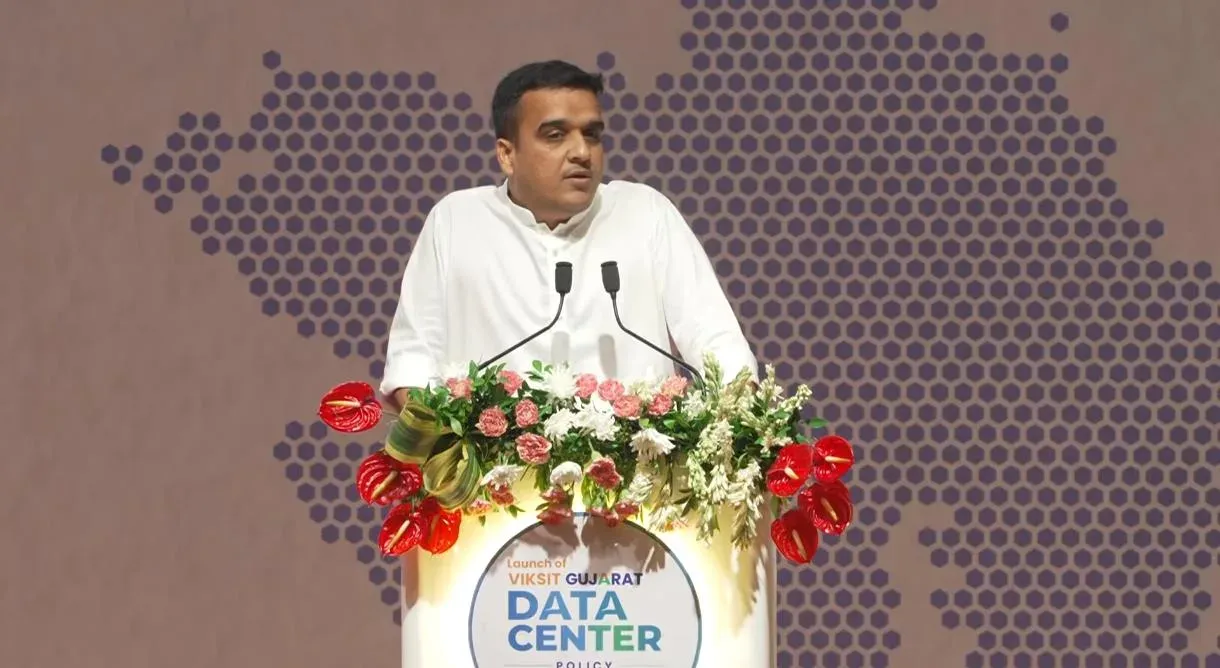 गुजरात की 'विकसित डेटा सेंटर नीति 2026-29' लॉन्च, डिप्टी सीएम संघवी ने गिनाई दशकों की सेमीकंडक्टर विफलताएँ