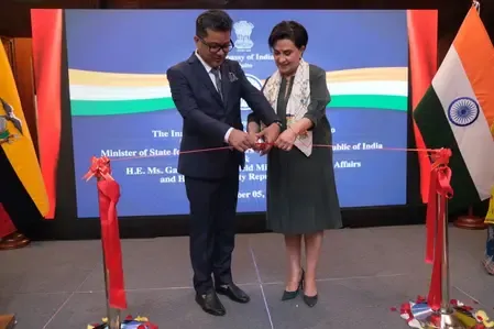 इक्वाडोर की विदेश मंत्री गैब्रिएला सोमरफेल्ड भारत दौरे पर, कई अहम बैठकों में होंगी शाम‍िल