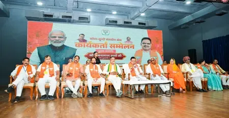राजस्थान CM भजनलाल शर्मा का BJP कार्यकर्ताओं से आह्वान: पंचायत चुनावों में नगर निकाय जैसी जीत दोहराएँ