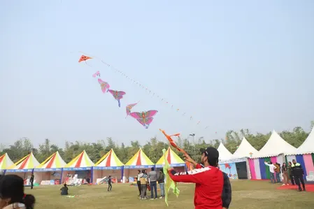 क्या दिल्ली के उपराज्यपाल वीके सक्सेना ने पतंग महोत्सव की लोकप्रियता पर खुशी जताई?