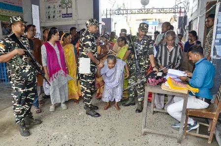 फाल्टा पुनर्मतदान: शाम 5 बजे तक 86.11% वोटिंग, 285 बूथों पर शांति — 24 मई को नतीजे