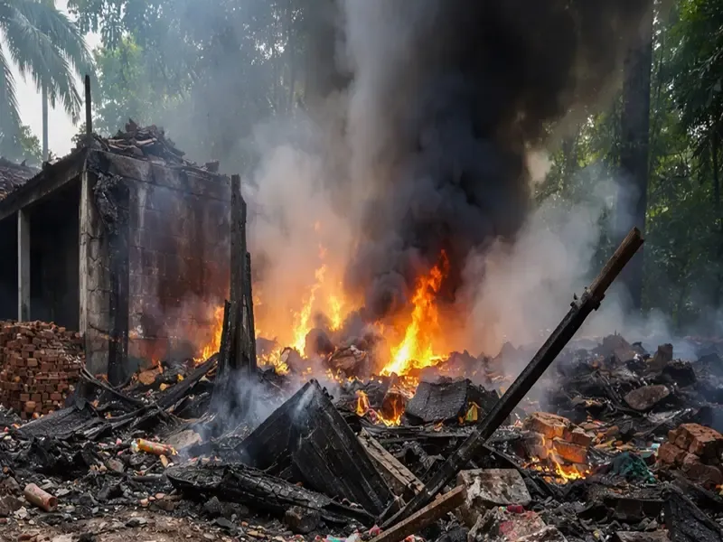 क्या पश्चिम बंगाल के चंपाहाटी में पटाखा कारखाने में विस्फोट से चार लोग घायल हुए?