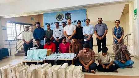गुजरात साइबर पुलिस ने अंतरराज्यीय ठगी गिरोह तोड़ा, 7 गिरफ्तार; ₹5 करोड़ से अधिक का लेनदेन उजागर