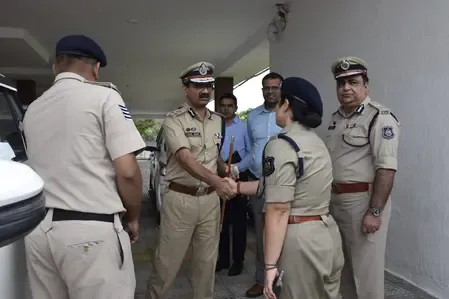 क्या गुजरात पुलिस प्रमुख ने राष्ट्रीय एकता दिवस समारोह की तैयारियों की समीक्षा की?