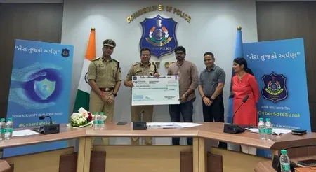 सूरत साइबर क्राइम सेल ने ₹2.52 करोड़ लौटाए, 1,824 पीड़ितों के लिए ₹13.38 करोड़ के अदालती आदेश जारी
