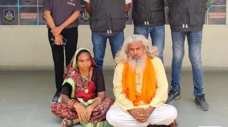अहमदाबाद क्राइम ब्रांच का 'ऑपरेशन करावास': तीन साल से फरार दंपति गिरफ्तार, मंदिरों के बाहर भीख माँगकर छुपे थे