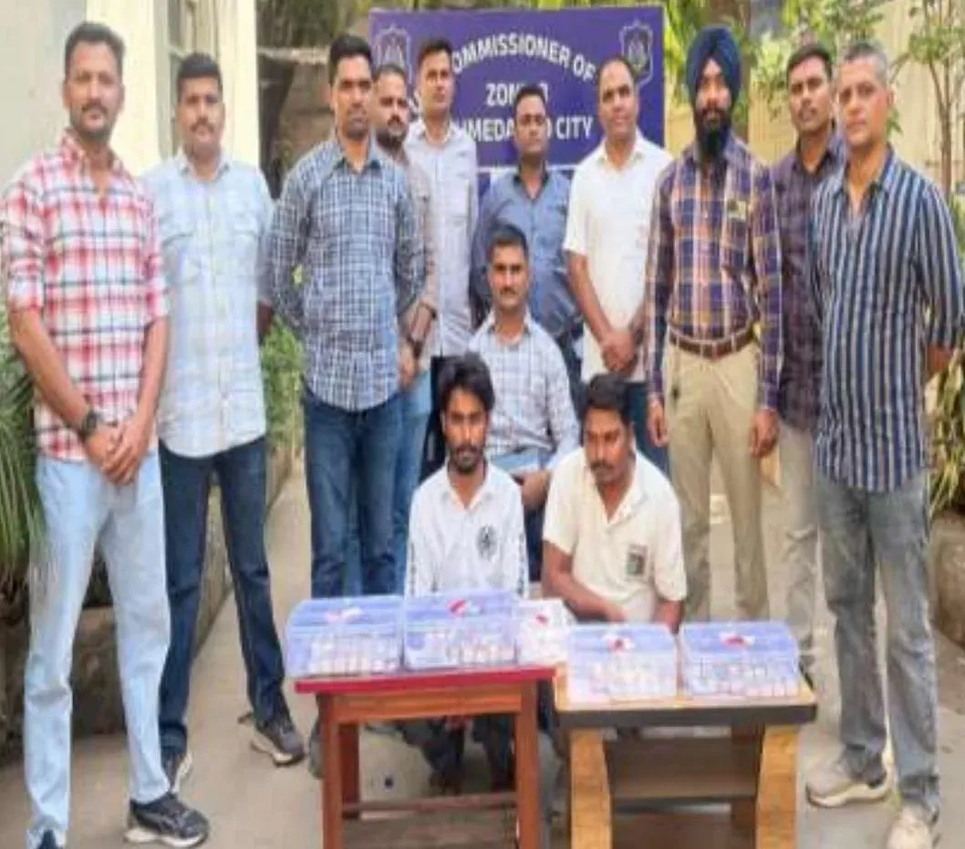 अहमदाबाद: अंगड़िया फर्म से ₹80 लाख की चोरी, दो गिरफ्तार; मास्टरमाइंड समेत मुख्य आरोपी फरार