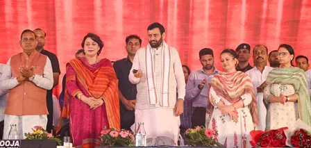 हरियाणा CM नायब सैनी ने नारायणगढ़ में ₹337 करोड़ की विकास परियोजनाएँ लोगों को समर्पित कीं