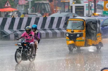तमिलनाडु: आगामी दिनों में भारी बारिश की आशंका