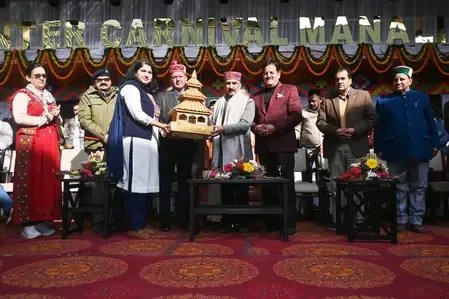क्या हिमाचल प्रदेश के सीएम सुखविंदर सिंह सुक्खू ने मनाली विंटर कार्निवल 2026 का उद्घाटन किया?