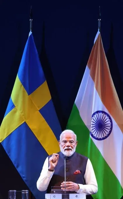 गोथेनबर्ग में ERT को संबोधित कर मोदी ने यूरोपीय कंपनियों को भारत में निवेश का दिया न्योता