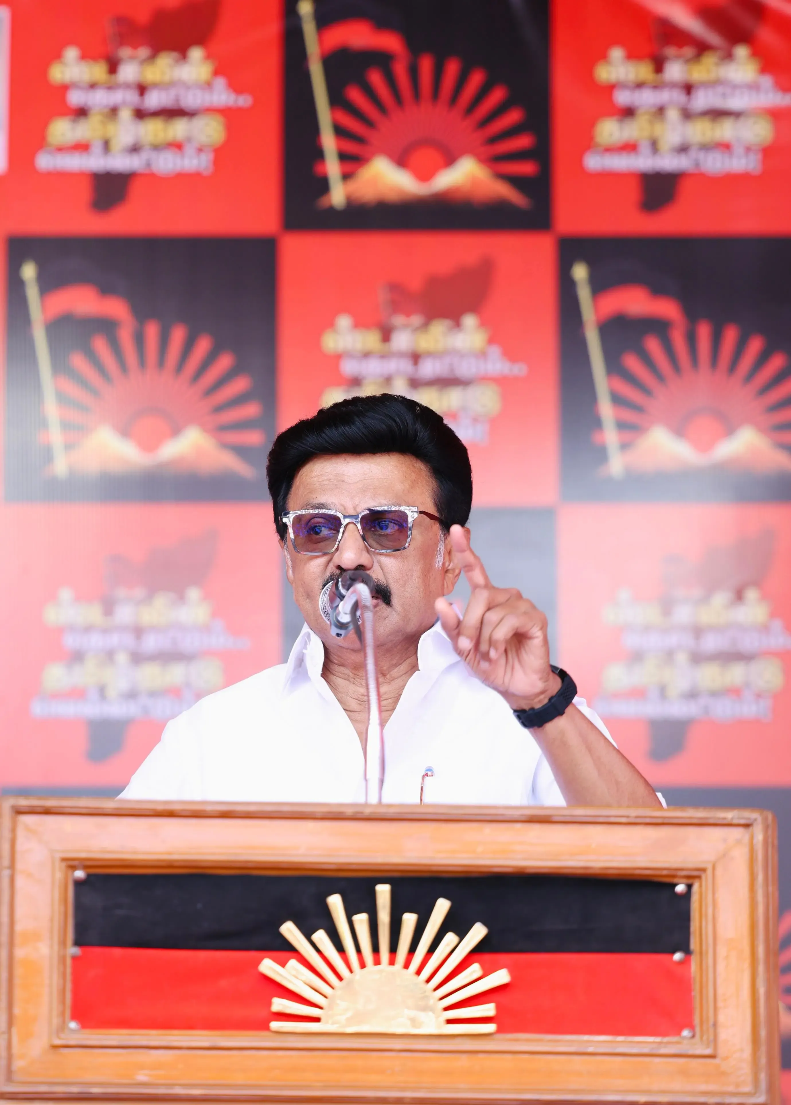 Stalin Critiques Centre's Three-Language Policy as a Hindi Imposition