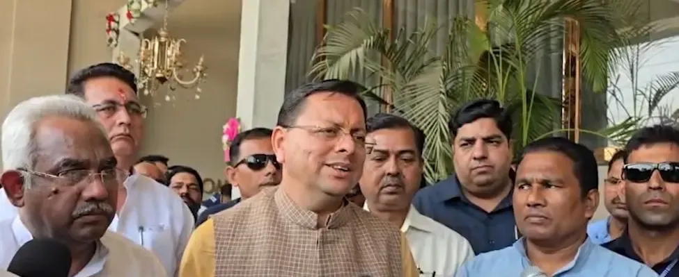 सीएम धामी बोले — लोकतंत्र में बोलने का हक सबको, लेकिन दावों के साथ सबूत भी ज़रूरी