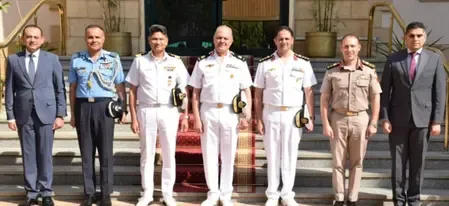 भारत और मिस्र के बीच पहली नौसेना-स्तरीय स्टाफ वार्ता, समुद्री रक्षा संबंधों की मजबूती का अहम कदम