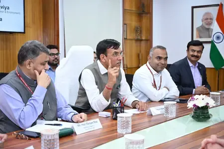 ‘स्वच्छ खेल के लिए भारत प्रतिबद्ध’, वाडा प्रमुख से मुलाकात के बाद मांडविया