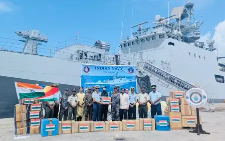 भारत ने सेशेल्स रक्षा बलों को दान किए जहाज के स्पेयर पार्ट्स