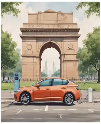 भारत में फरवरी 2025 तक 56.75 लाख इलेक्ट्रिक वाहन पंजीकृत हुए : केंद्र 