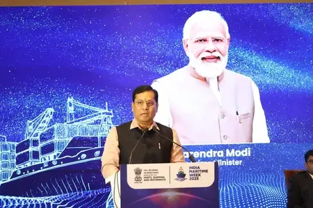 भारत ग्लोबल प्लेयर्स के लिए 1 ट्रिलियन डॉलर के समुद्री निवेश के अवसर पेश करता है : सर्बानंद सोनोवाल