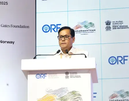 भारत दक्षिण कोरिया के साथ शिपबिल्डिंग और मैरीटाइम पार्टनरशिप को मजबूत करना चाहता है : सर्बानंद सोनोवाल