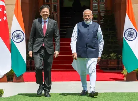 क्या भारत-सिंगापुर संबंध साझा मूल्यों और परस्पर हितों पर आधारित हैं?: पीएम मोदी