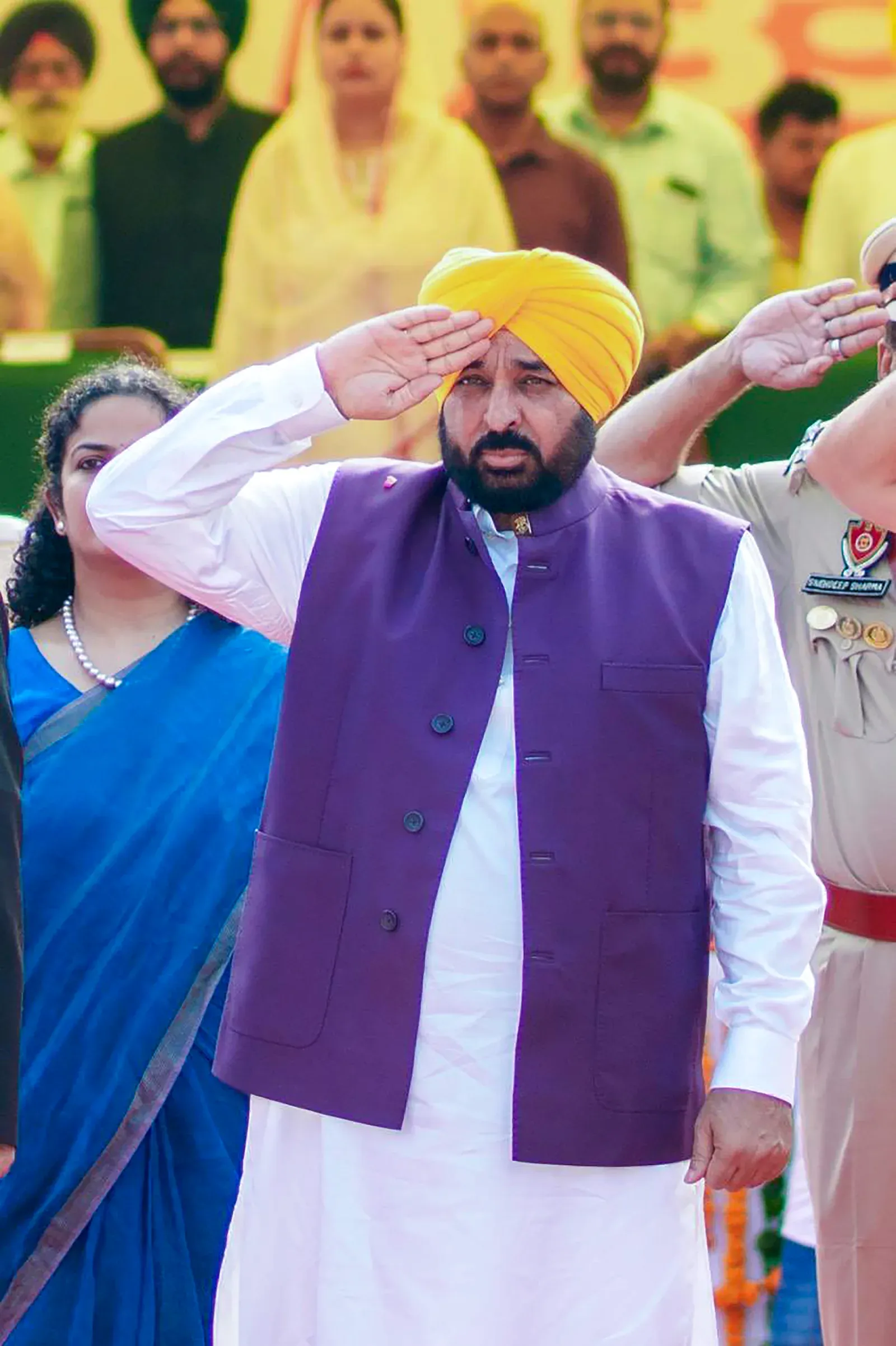 स्वतंत्रता दिवस पर CM भगवंत मान का ऐलान: पंजाब में 65 लाख महिलाओं को सम्मान राशि, 'नफरत नहीं, प्यार के फूल खिलेंगे'
