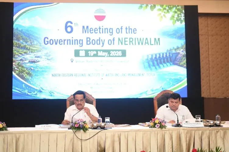 जल शक्ति मंत्री सीआर पाटिल ने असम की सिंचाई परियोजनाओं और NERIWALAM की समीक्षा की