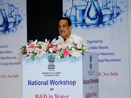 जल शक्ति मंत्री सीआर पाटिल ने कहा — 'जल हमारी सभ्यता की पहचान', 315+ R&D परियोजनाएं शुरू