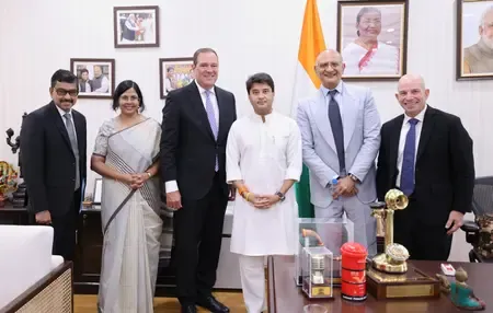 ज्योतिरादित्य सिंधिया ने सिस्को के सीईओ से मुलाकात की, भविष्य के लिए तैयार भारत बनाने पर हुई चर्चा