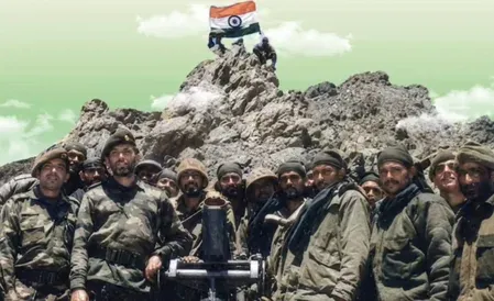 कारगिल विजय दिवस पर सेनाध्यक्ष का संदेश, अर्धसैनिक बलों ने बहादुर सैनिकों को नमन किया