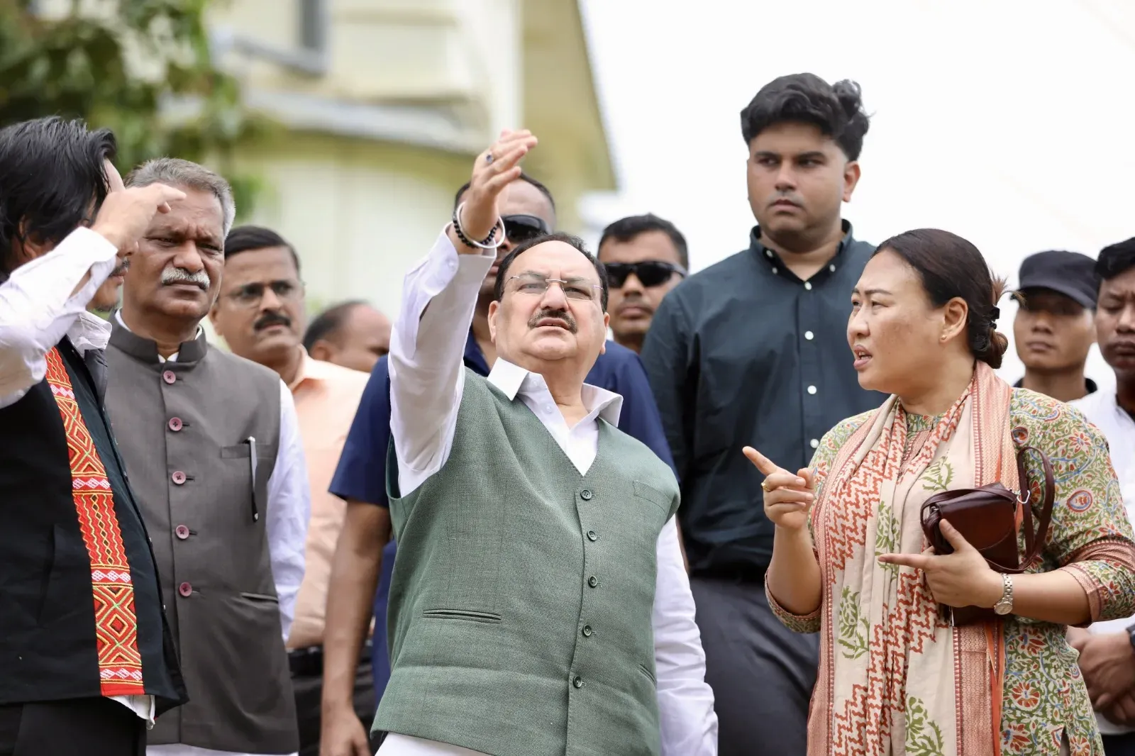 नागालैंड बाढ़-भूस्खलन: जेपी नड्डा ने मोन जिले का दौरा किया, पीड़ित परिवारों को केंद्र की पूरी मदद का भरोसा