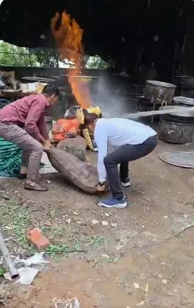 जयपुर इस्कॉन मंदिर में जन्माष्टमी पर गैस सिलेंडर में आग, कॉन्स्टेबल कान सिंह की बहादुरी से बड़ा हादसा टला