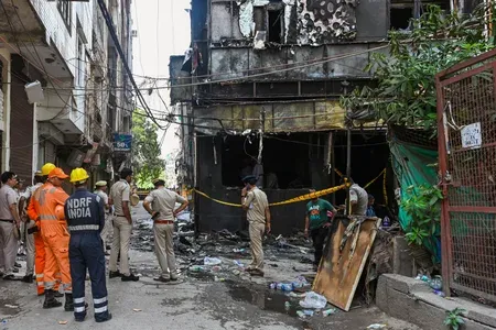 मालवीय नगर अग्निकांड: बचाव में घुसे दिल्ली पुलिस के 10 जवान घायल, 21 की मौत, होटल मालिक लोकेश बजाज पर केस
