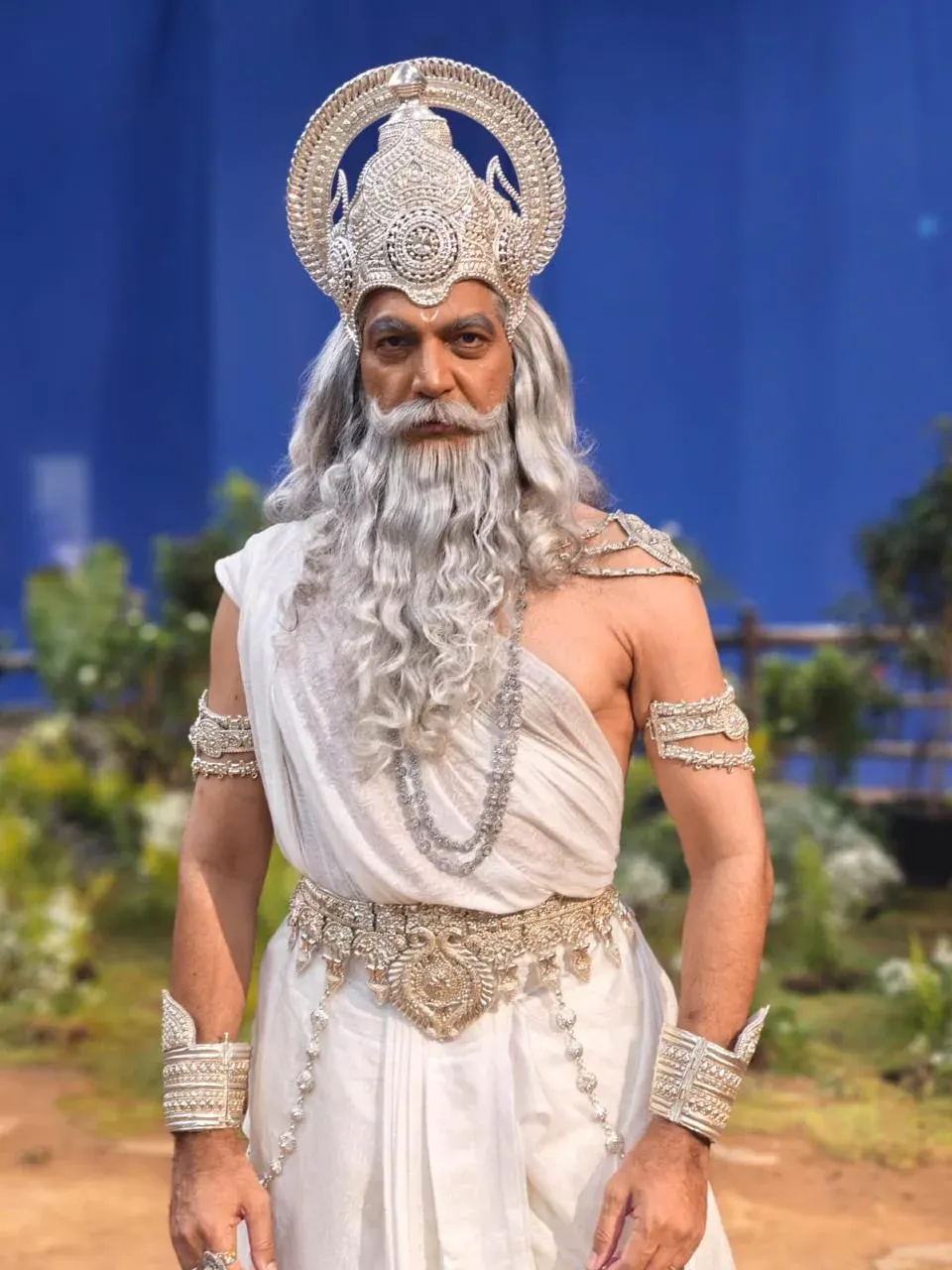 'हस्तिनापुर के वीर' में भीष्म पितामह बने मनीष वाधवा, बोले- 'बच्चे सेट पर भी पितामह कहने लगे'