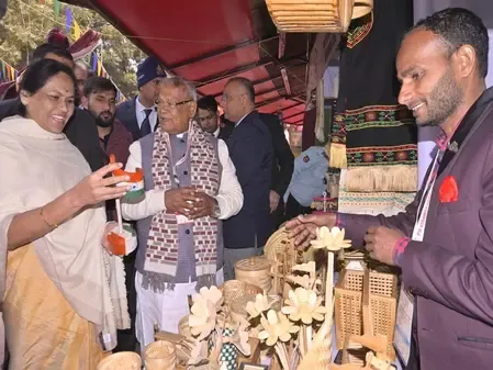 नई दिल्ली में जीतन राम मांझी ने पीएम विश्वकर्मा हाट 2026 का किया उद्घाटन 