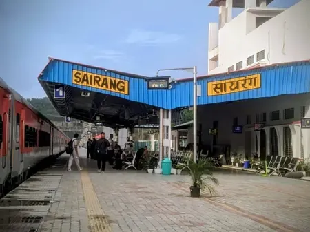 मिजोरम: नई रेल लाइन के उद्घाटन के बाद सैरांग रेलवे स्टेशन से 22,500 से अधिक आईएलपी जारी