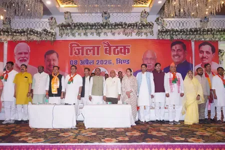 मध्य प्रदेश भाजपा अध्यक्ष ने चंबल में बूथ स्तर पर प्रभावी जनसंपर्क को किया प्रोत्साहित